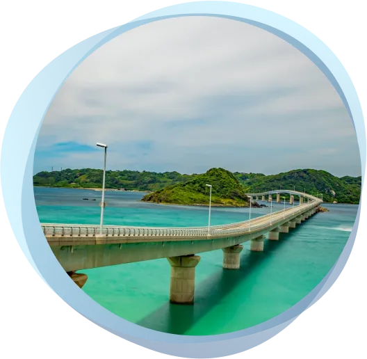海沿いの絶景ドライブに
